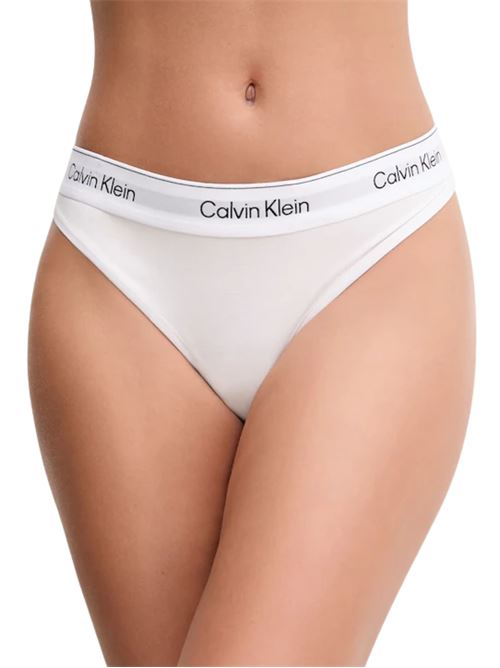 Perizoma bianco ICON Calvin Klein | LV00QF8518100